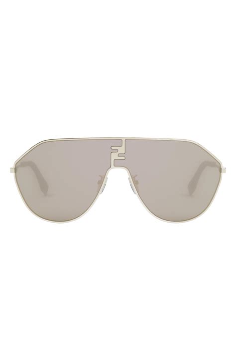 fendi logo print sunglasses|Fendi geometric sunglasses.